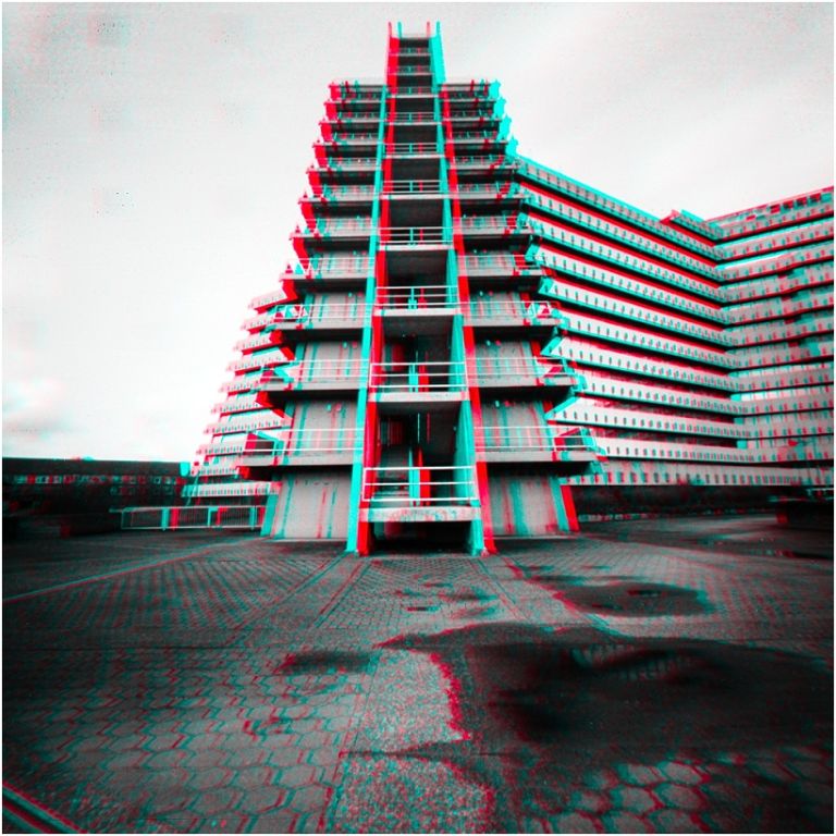 architectural anaglyph 3D